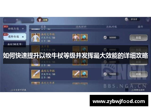 如何快速提升以牧牛杖等级并发挥最大效能的详细攻略